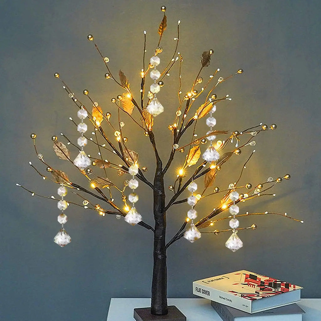 30pcs Christmas Tree Decorations Transparent Acrylic Crystal Hangings For Xmas New Year Wedding Venue Decor DIY Accessories