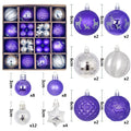 44Pcs 3/6CM Christmas Ball Merry Christmas Tree Topper Decoration for Home Decor Holiday New Year 2026 Navidad Gifts Supplies