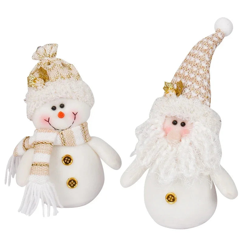 Christmas Decorations Gnome Santa Claus Snowman Christmas Dolls New Year Ornament Xmas Tree Decor Home Decoration Navidad Natal