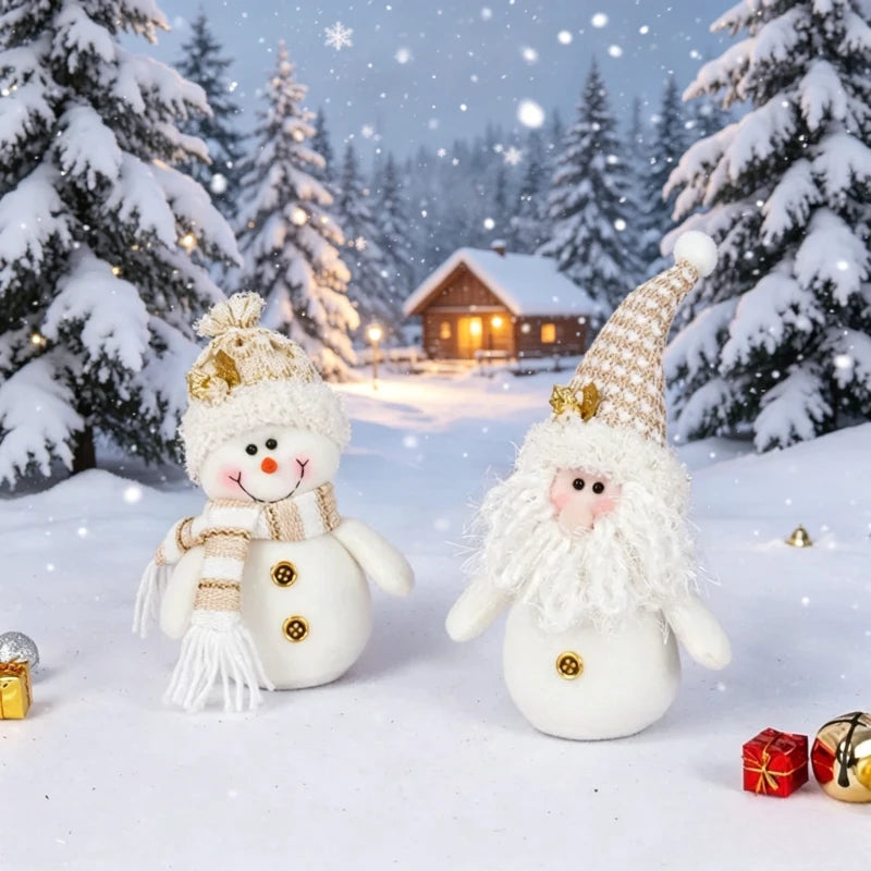 Christmas Decorations Gnome Santa Claus Snowman Christmas Dolls New Year Ornament Xmas Tree Decor Home Decoration Navidad Natal